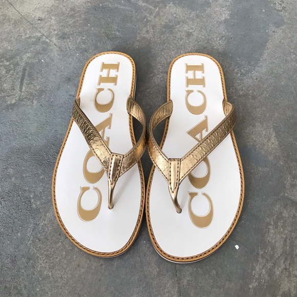 NWOT Coach Dixie Thong Sandal - Picture 2 of 6